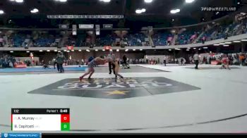 132 lbs Champ. Round 1 - Alec Murray, W-Latham vs Benjamin Capitosti, Matoon