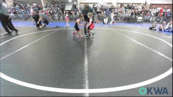 45 lbs Consi Of 8 #1 - Dominic McGhghy, Darko Valley Wolf Pack vs Noah Grice, Duncan Demon Wrestling