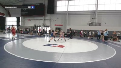 126 lbs Quarters - Tanner Stuart, Bad Karma vs Gavin Walker, New River WC