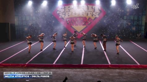 Militia Athletics - Delta Force [2026 L3 Junior - Flex - D2 Day 2] 2026 Spirit Sports Hershey Nationals