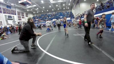 70 lbs Consi Of 4 - Lorenzo Hernandez, Lone Grove Takedown Club vs Beau Myers, Bridge Creek Youth Wrestling