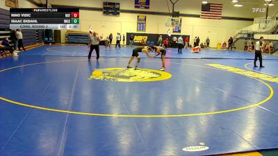 133 lbs Cons. Round 3 - Isaac Ekdahl, Iowa Western Community College vs Nino Vidic, Northern Oklahoma College-Tonkawa