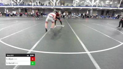 197 lbs Consi Of 8 #1 - Cael Black, Lock Haven-Unattached vs Steven Burrell, Virginia