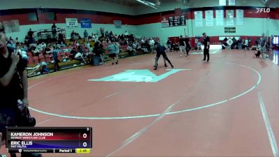 157 lbs Round 1 - Kameron Johnson, Patriot Wrestling Club vs Eric Ellis, Mat Militia