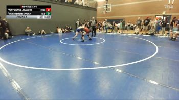 101 lbs Round 4 - Caydence Aagard, 208 Badgers Wrestling Club vs Mackenzie Dolan, Team Real Life Wrestling