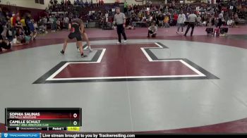 S-3 lbs Round 3 - Camille Schult, Waverly Area Wrestling Club vs Sophia Salinas, Postville Wrestling