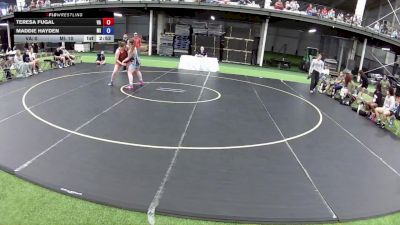 190 lbs Teresa Fugal, Virginia vs Maddie Hayden, Michigan