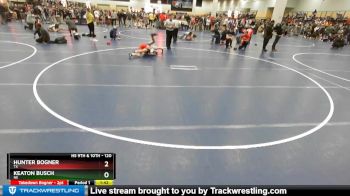 120 lbs Champ. Round 1 - Hunter Bogner, TX vs Keaton Busch, NE