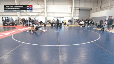 126 lbs Champ. Rd Of 16 - Jahryzen Pagaragan, Gold Rush Wrestling vs Hunter Quirarte, Silvaback
