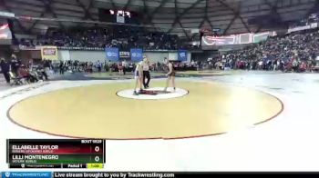 Girls 110 lbs 5th Place Match - Ellabelle Taylor, Rogers (Spokane) (Girls) vs Lilli Montenegro, Skyline (Girls)