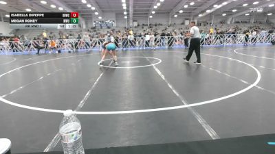 120 lbs Rr Rnd 1 - Isabella DiPeppe, OBWC Superheros Themyscira - HSG vs Megan Roney, MetroWest United Teal - HSG