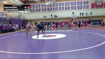 197 lbs Cons. Semi - Sekou Bangoura, Unattached vs Asaiah Kamplain, Corban University