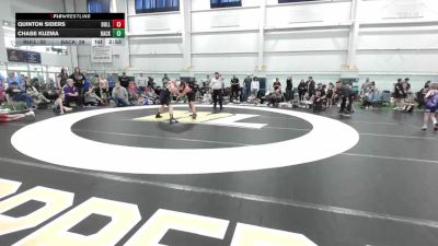 140 lbs Consi Of 4 - Quinton Siders, Bulldog Premier Wrestling Club vs Chase Kuzma, Backyard Barbarians-EL