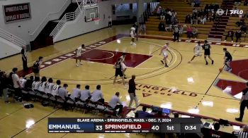 Replay: Emmanuel vs Springfield | Dec 7 @ 1 PM