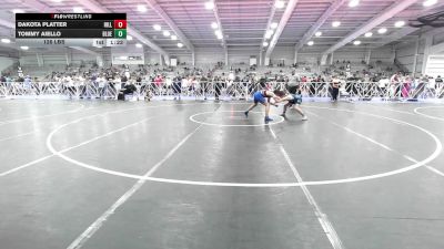 126 lbs Rr Rnd 1 - Dakota Platter, Hillbilly Hammers vs Tommy Aiello, Blue Wave