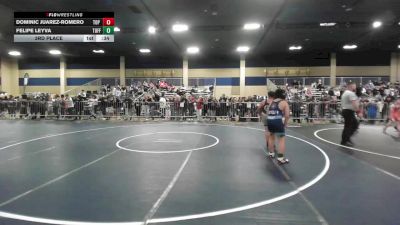 146 lbs 3rd Place - Dominic Juarez-Romero, Top Rank Hammers vs Felipe Leyva, Tuff Kidz Outlaws WC
