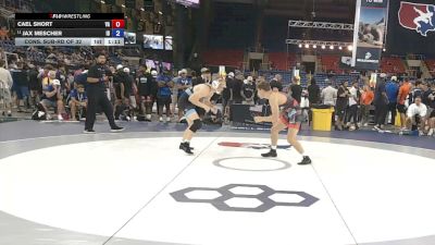 150 lbs Cons. Sub-rd Of 32 - Cael Short, Virginia vs Jax Mescher, Idaho