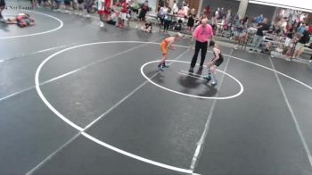 73-78 lbs Champ. Round 1 - Cannon Ziller, Oregon JHS vs Kalab Staley, Petersburg Youth WC