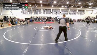 106 lbs Consi Of 4 - Santiago Garcia, Conard vs Moses Olea-Sulivan, Simsbury