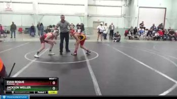 120 lbs Finals (2 Team) - Jackson Weller, Edge vs Evan Roque, Rednose