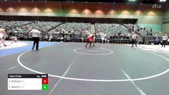 285c lbs Semifinal - Jacob Bullock, Indiana vs Terren Swartz, Wyoming