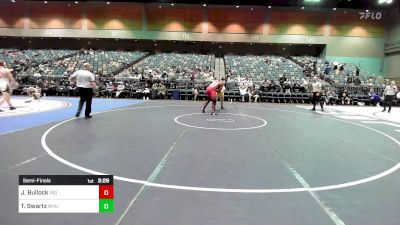 285c lbs Semifinal - Jacob Bullock, Indiana vs Terren Swartz, Wyoming