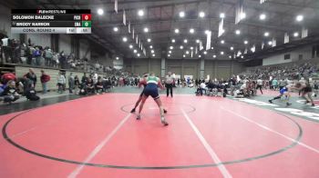 157 lbs Cons. Round 4 - Solomon Dalecke, Pine Creek vs Brody Narron, St. Michael The Archangel
