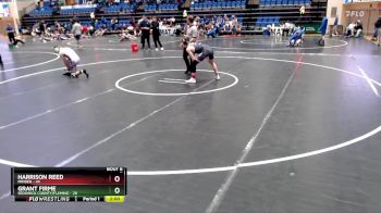 126 lbs Round 1 - Harrison Reed, Minden vs Grant Firme, Sedgwick County/Fleming