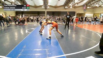 141 lbs Rr Rnd 6 - Luke Frankovits, Apex - MSE vs Samuel Brown, Nebraska Elite - MSE