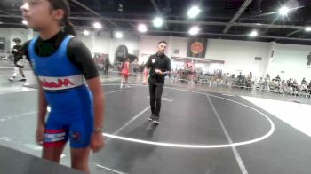 88 lbs Quarterfinal - Chloe Cruz, Hotsots vs Natalie Ortega, Madera WC