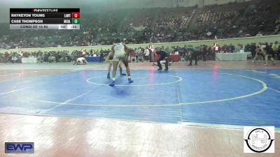 118 lbs Consi Of 16 #2 - Raykeyon Young, Lawton IKE vs Case Thompson, McAlester