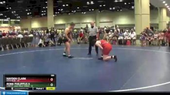 195 lbs Round 9 (10 Team) - Robb Philippus II, Land O` Lakes Wild Things vs Hayden Clark, S.E.O. Blue