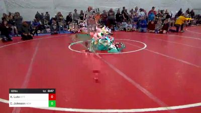 82 lbs Round Of 32 - Keegan Lute, Kittanning vs Crosby Johnson, New Bloomfield