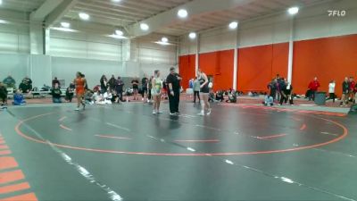 160 lbs Champ. Round 2 - Marin Wigginton, Unattached vs Mackenzie Mercer, Lourdes