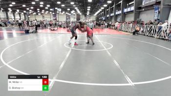 185 lbs Round Of 32 - Morgan Miller, KS vs Daegan Bishop, MD