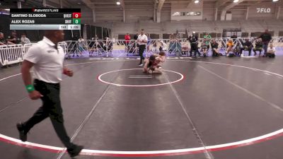 120 lbs Final - Santino Sloboda, Quest School Of Wrestling Gold vs Alex Rozas, Team Shutt Van Hoven