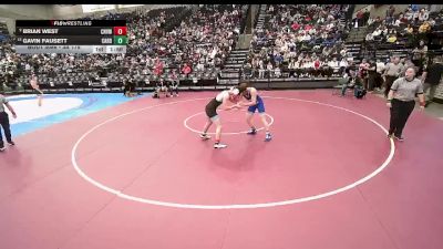 3A 175 lbs Champ. Round 1 - Gavin Fausett, Carbon vs Brian West, Canyon View