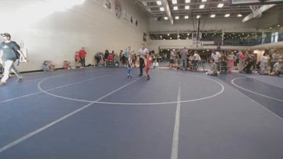 44.9-47.7 lbs Champ. Round 4 - Logan Jensen, Westlake Wrestling Club vs Jameson Oppenheimer, Delta Wrestling Club