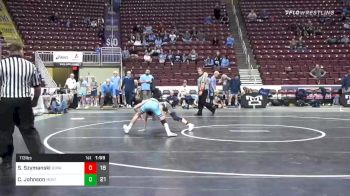 113 lbs Prelims - Shawn Szymanski, Burrell Hs vs Cole Johnson, Montoursville Area Hs