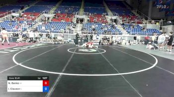 160 lbs Cons 16 #1 - Nash Banko, Wisconsin vs Isaac Clauson, Illinois