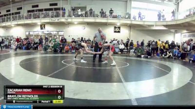 120 lbs Champ. Round 3 - Zacariah Reno, Indiana vs Braylon Reynolds, Red Cobra Wrestling Academy