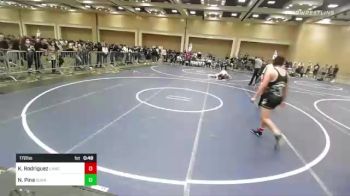 172 lbs Final - Kevin Rodriguez, Lawc vs Nicholas Pina, Sunnyside Wr Ac