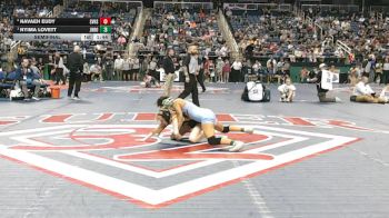 6A - 114 lbs Semifinal - Nyima Lovett, J.H. Rose vs Navaeh Eudy, Sun Valley High School