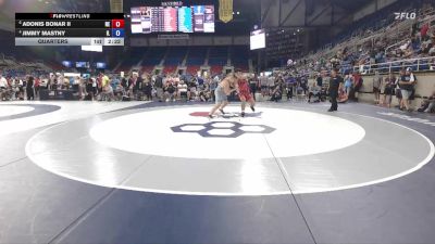 190 lbs Quarters - Adonis Bonar II, NE vs Jimmy Mastny, IL