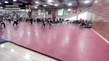 95 lbs Champ. Round 2 - Carolina Hernandez, Upland vs Mariah Mayorga, Eisenhower