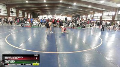 145+ Champ. Round 1 - Tevita Nau, Jordan Juniors vs Samuel Montierth, Ridgeline Riverhawks