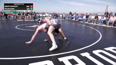 184 lbs Rr Rnd 1 - Brant Cracraft, Campbell vs Dylan Kohn, Lander