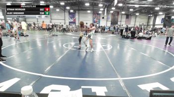 100 lbs Rr Rnd 3 - Ethan Morgan, 84 Athletes vs Alec Brenner, Team RJN Green