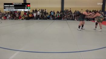 Round 2 - Pierce Hable, Albert Lea vs Jase Lhotka, Mahnomen/Waubun Thunderbirds