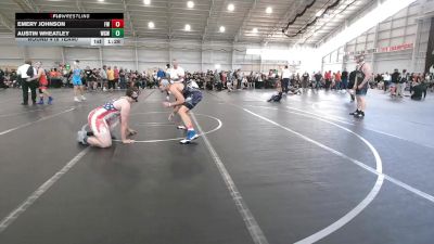 190 lbs Round 4 (8 Team) - Emery Johnson, Freakztyle Wrestling vs Austin Wheatley, West Geauga Wolverines